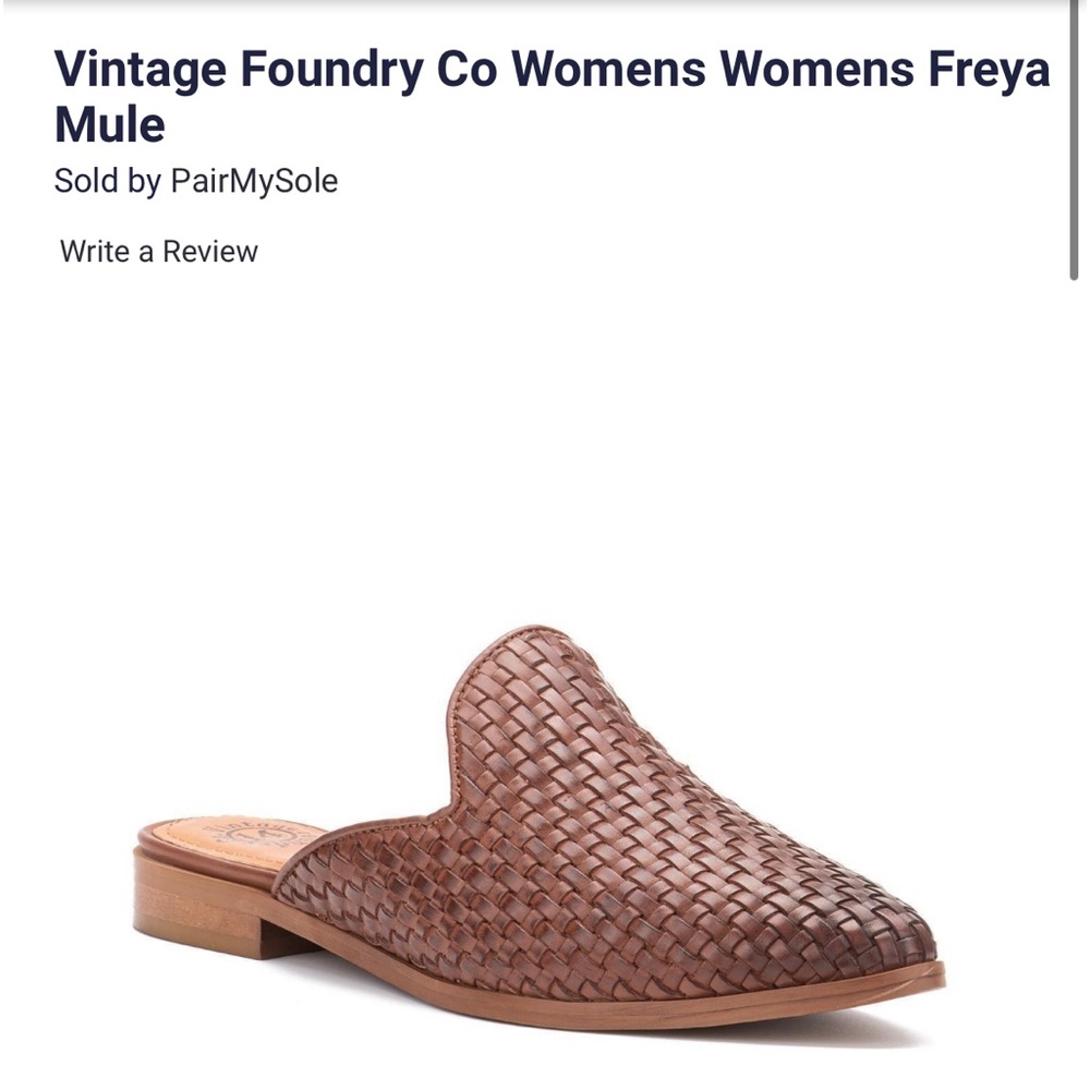 Vintage Foundry Co. Freya Mule NIB